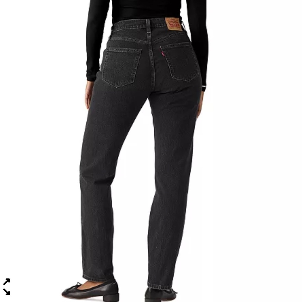 Levi's Women's Straight Leg Jeans - black